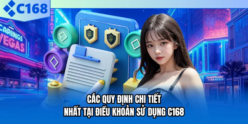 Các quy định chi tiết nhất tại điều khoản sử dụng C168